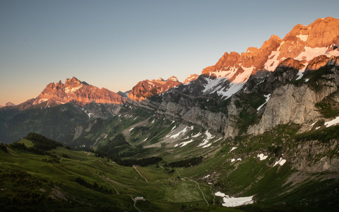 Stürmisches Bergwetter