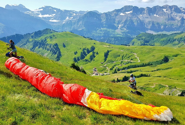 Tandem Paragliding