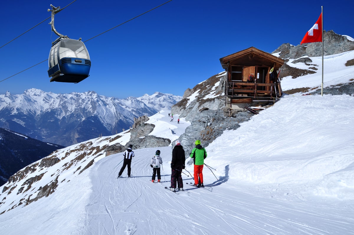 Schweizer Skireise